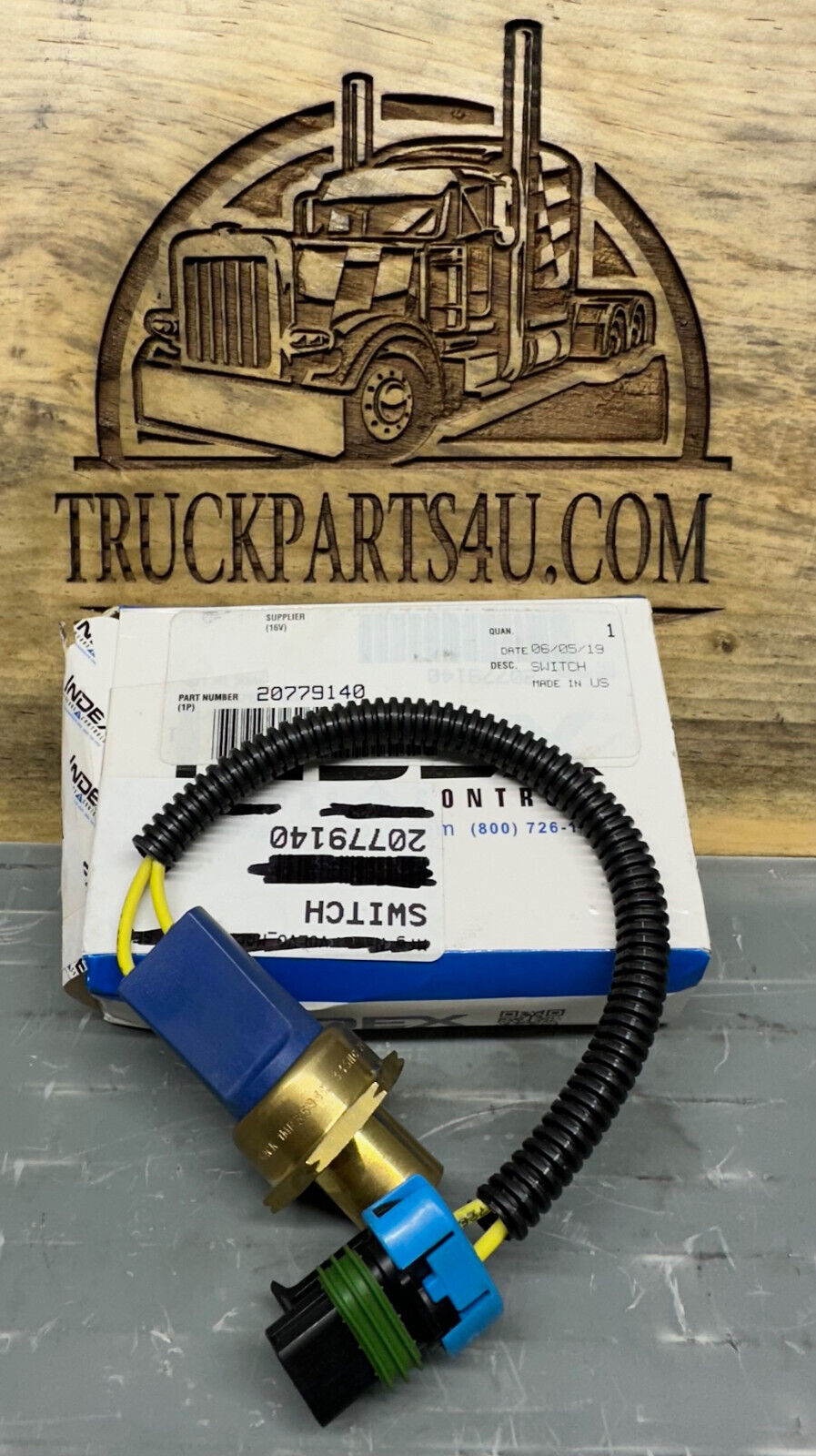 Mack switch 20779140 – OEM 1MR3594M SW 335NC NC switch by Index Controls